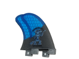 Honeycomb/Carbon fin set